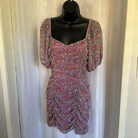 LUSH BODYCON Mini Dress Sz: S - Picture 3 of 10